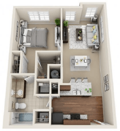 Aventine Studio Apartment